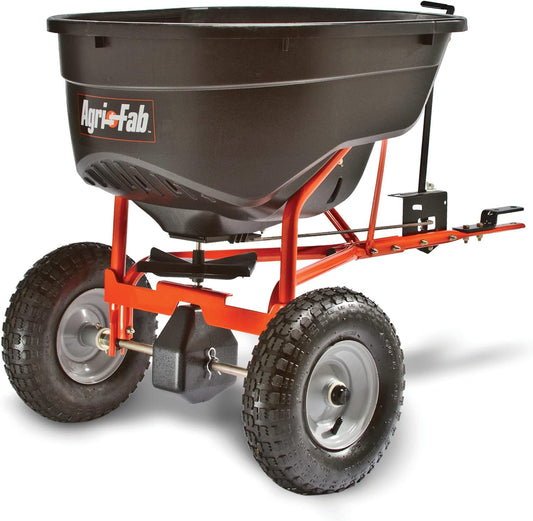 130-Pound Tow-Behind Broadcast Spreader