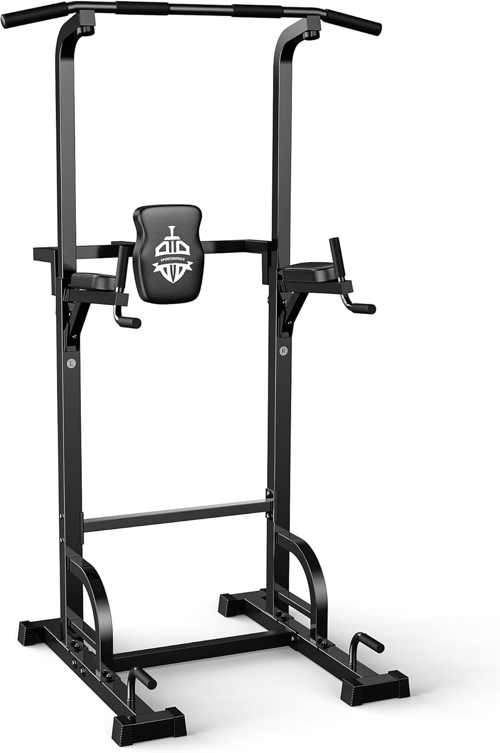 Tower Pull Up Dip Station Assistive Trainer Multi-Function Home Gym Strength Training Fitness Equipment 440LBS