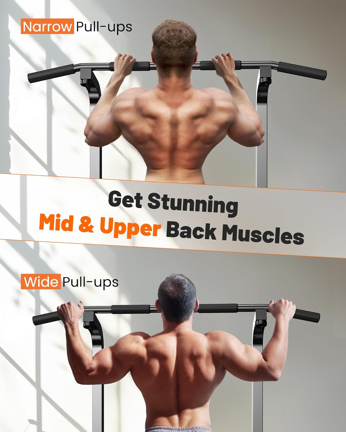 Tower Pull Up Dip Station Assistive Trainer Multi-Function Home Gym Strength Training Fitness Equipment 440LBS